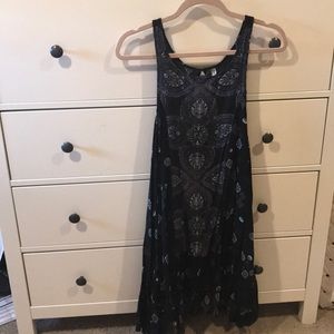 Pretty patterned free people dress
